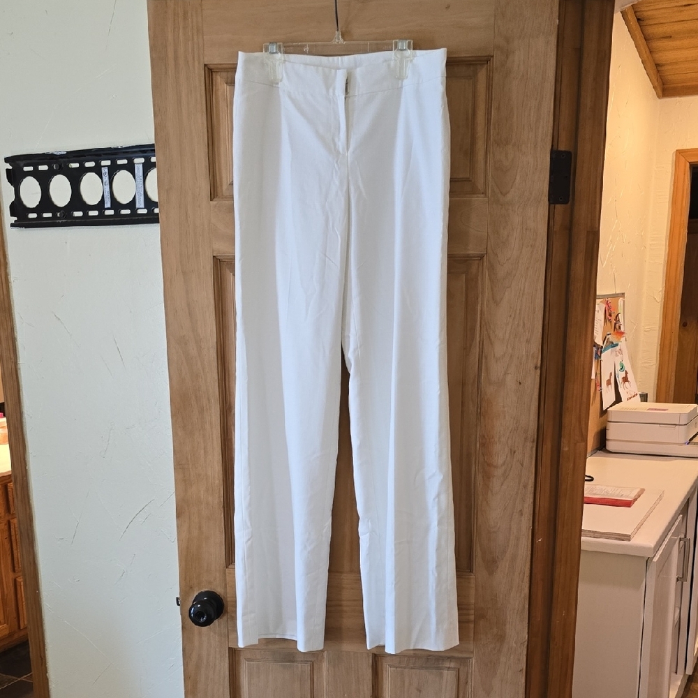 Classiques Entier Crisp White Straight Leg Pants